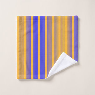 Motif électrique bleu et jaune cinq bandes