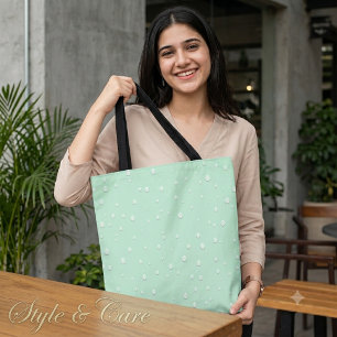 Motif élégant de goutte de pluie, design de sac fo