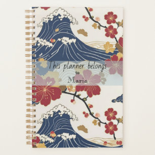Motif élégant de kimono japonais traditionnel