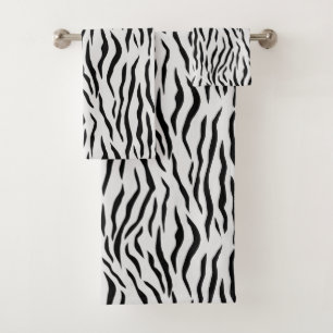 Motif élégant de peau de tigre en noir et gris cla