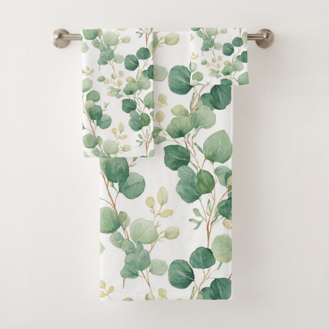 Motif élégant de verdure d'eucalyptus (En situation)