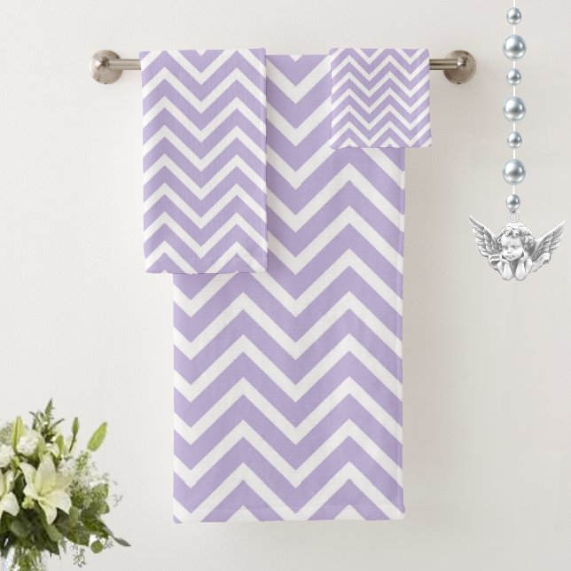 Motif élégant en chevron sur gris et blanc (Créateur téléchargé)