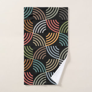 Motif élégant moderne- Mode géométrique Vintage