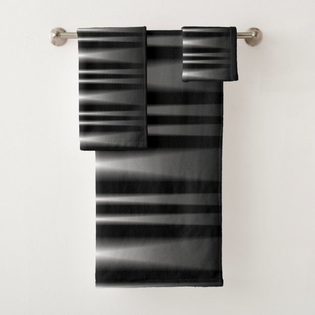 Motif élégant moderne noir et blanc (En situation)