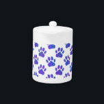 Motif Empreinte de patte cosmique<br><div class="desc">Empreintes de pattes aux motifs géométriques colorés. Design original.</div>