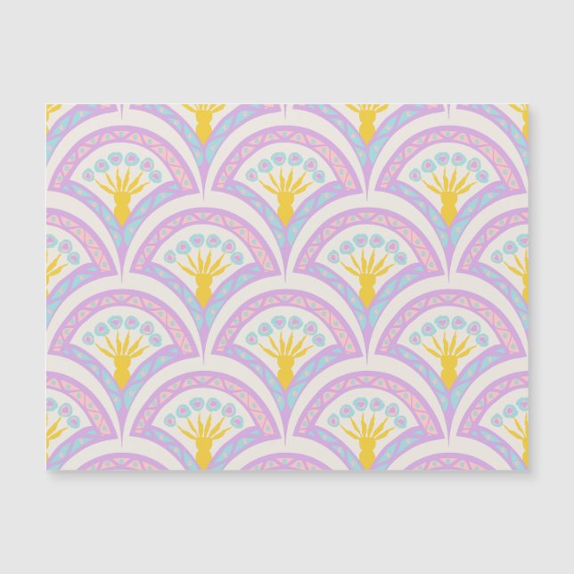 Motif en coquille de couleur pastel (Devant)