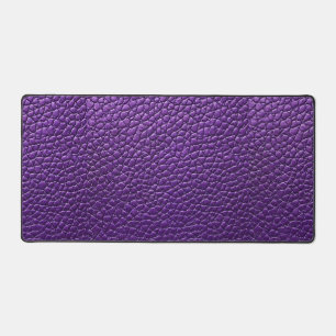 Motif en cuir violet