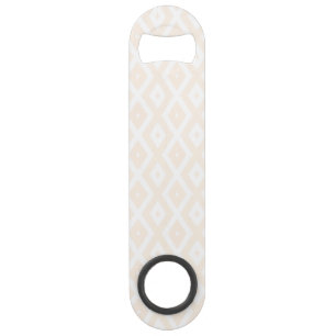 Motif en diamant beige et blanc