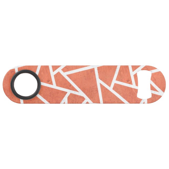 Motif en mosaïque orange mandarin (Devant (Horizontal))