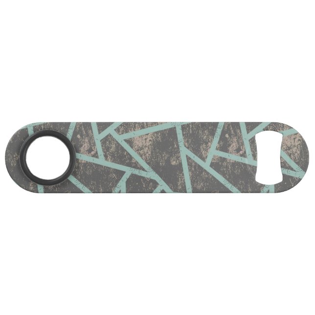Motif en mosaïque vert pâle et gris (Devant (Horizontal))