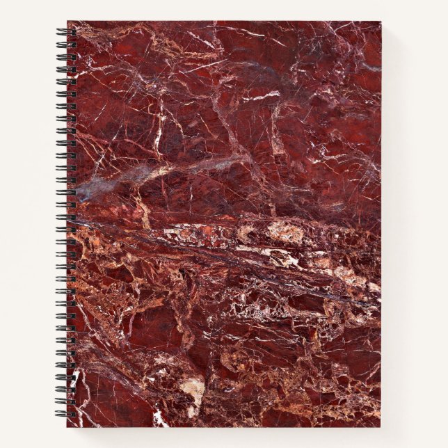 Motif en pierre de granite Carnet spiral (Devant)