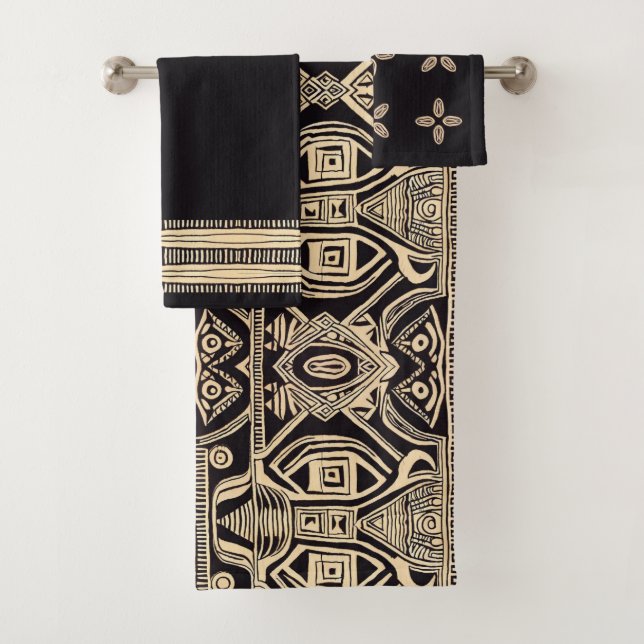 Motif en tissu boueux (En situation)