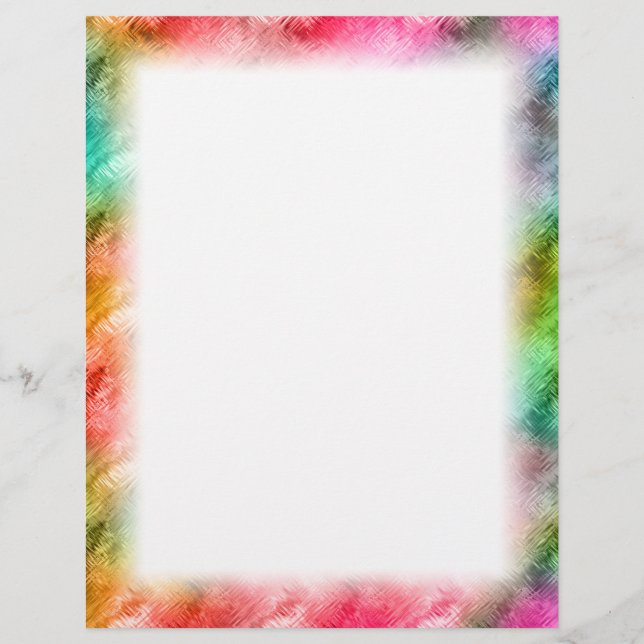 Motif en verre cristal coloré (Devant)