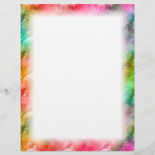 Motif en verre de cristal coloré