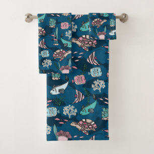 Motif enfant Ocean Friends