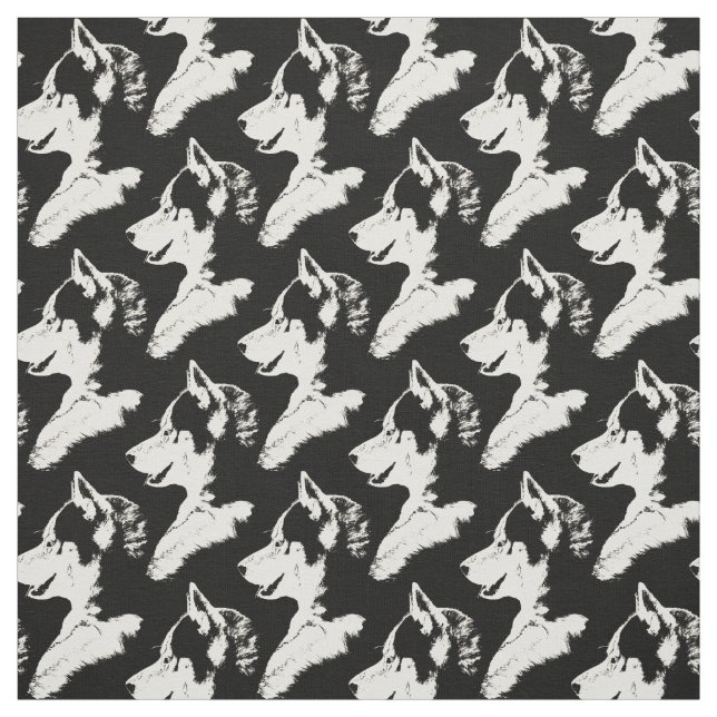Motif enroué de chien de tissu de chien de (Échantillon)