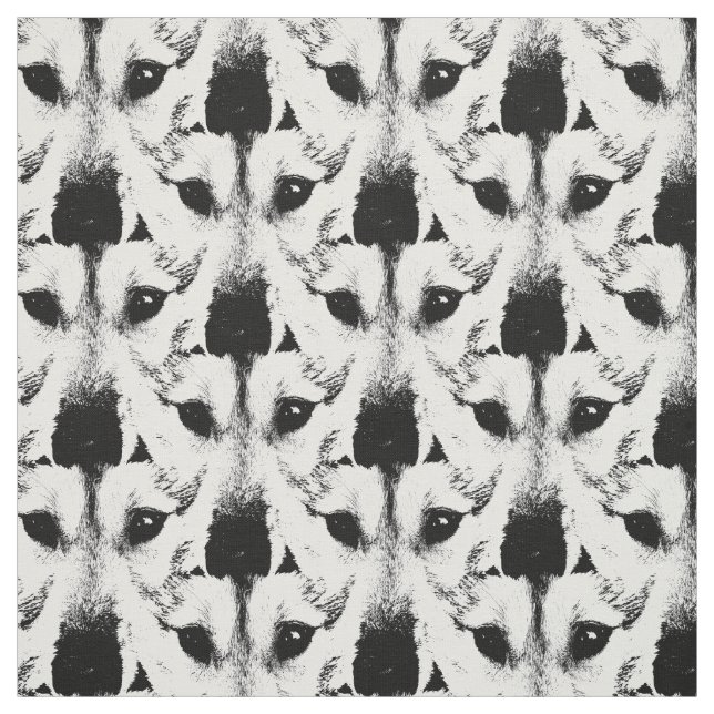 Motif enroué de chien de tissu de chien de (Échantillon)