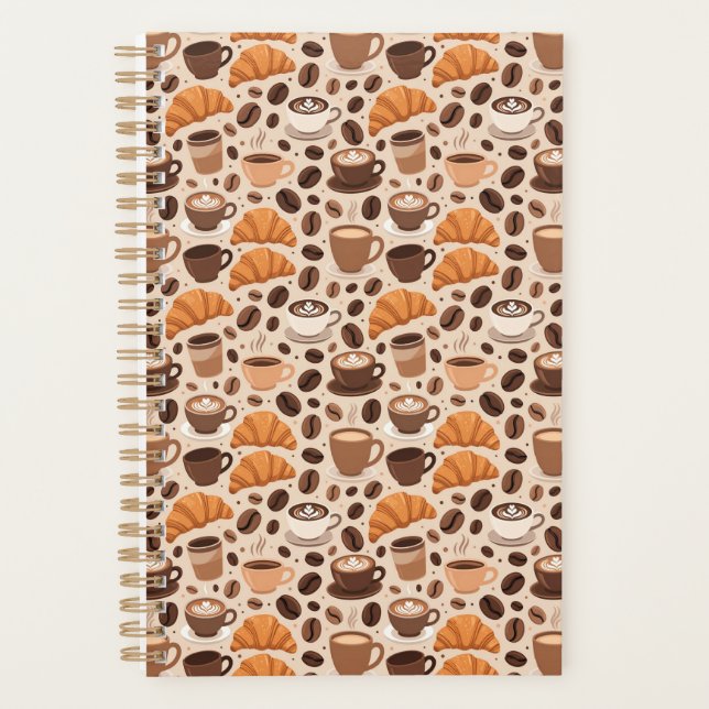 Motif esthétique de café moderne (Devant)