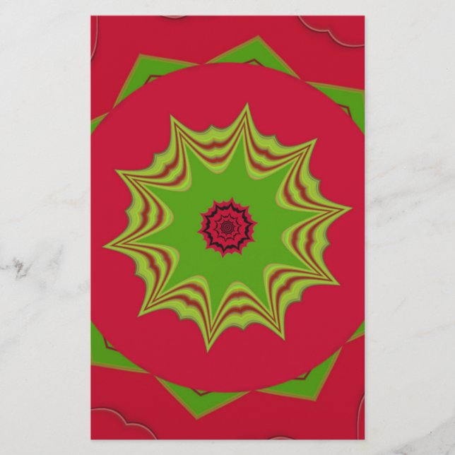 motif ethnique d'Afrique rouge (Devant)