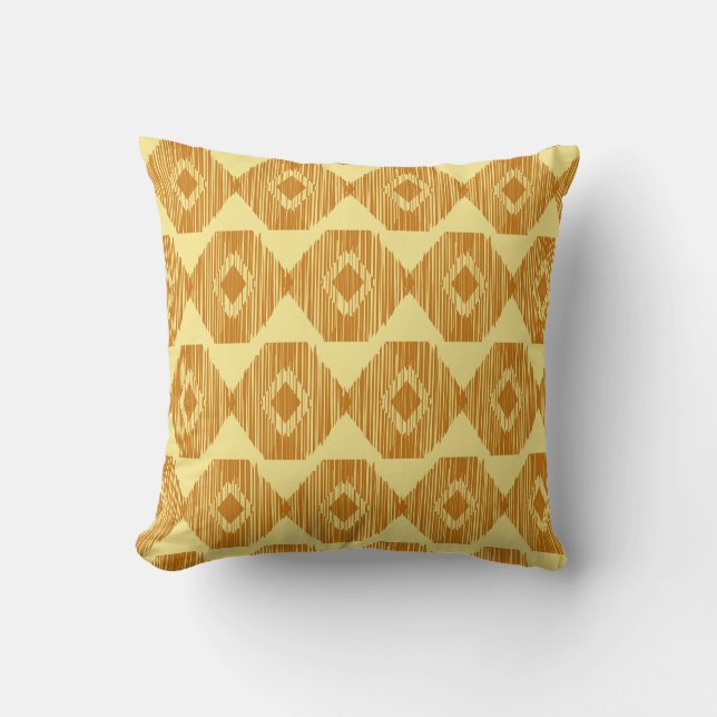 motif ethnique lancer oreiller (Recto)