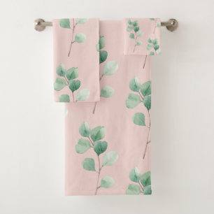 Motif Feuille d'aquarelle moderne