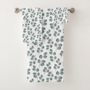 Motif Feuille de dollars d'argent d'aquarelle