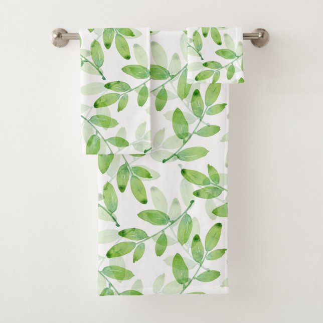 Motif Feuille écochromé (En situation)