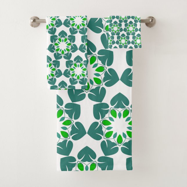 Motif Feuille, Motif De Feuilles, Feuilles Verts (En situation)