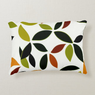 Motif feuille sur le coussin