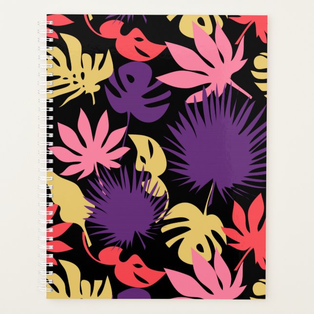 Motif feuille tropical sans couture (Devant)