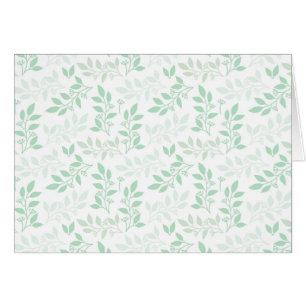 Motif Feuille vert