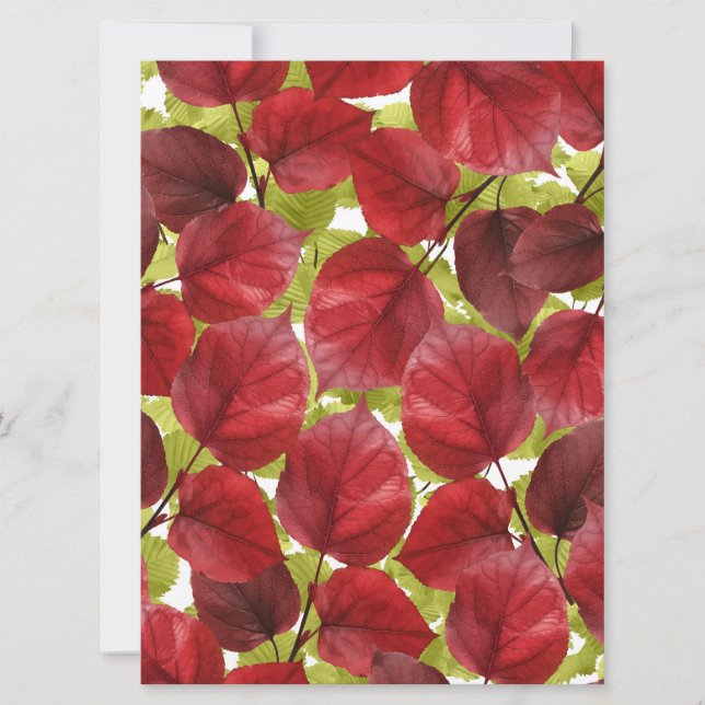 Motif Feuilles d'automne (Devant)