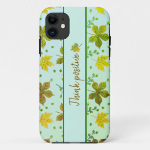Motif feuilles d'automne coque iphone