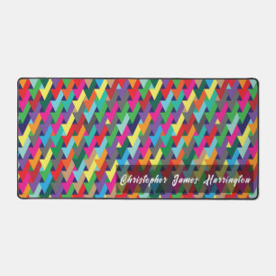 Motif Flèche colorée personnalisé avec nom