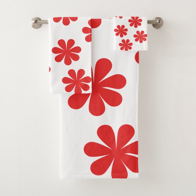 Motif Fleur Abstrait (En situation)