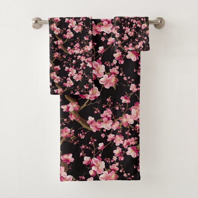 Motif Fleur de Cerisier Sakura (En situation)