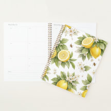 Motif Fleur de Citron Vintage | Citron Cottagecore