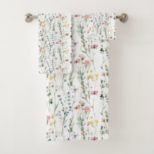 Motif fleur sauvage