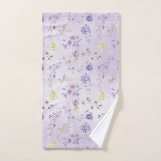 Motif Fleur sauvage Lavender