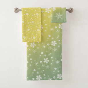 Motif fleur sauvage Summer Jaune Daisy