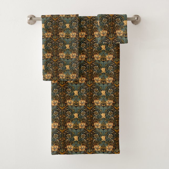Motif floral Antique Chèvrefeuille de William Morr (En situation)