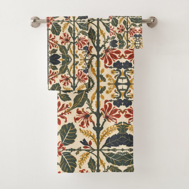 Motif floral Antique Honeysuckle de William Morris (En situation)