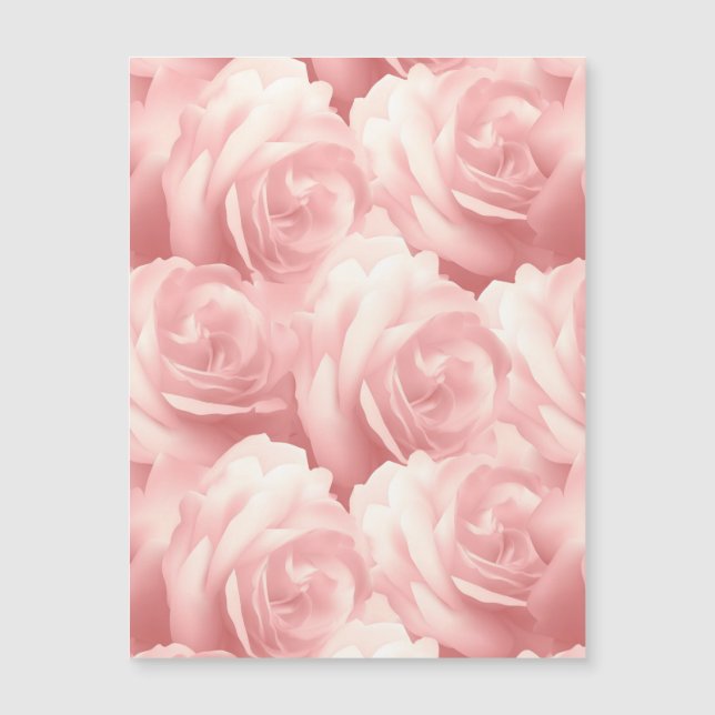Motif floral avec roses roses roses (Devant)