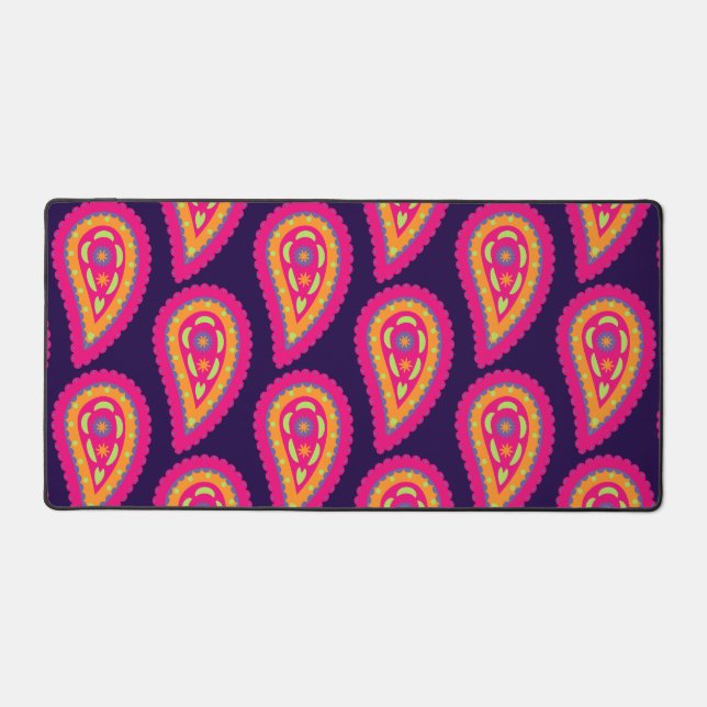 Motif Floral Boho Rose (Recto)