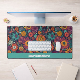 Motif Floral, Bouquet de fleurs colorées,