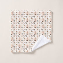 Motif floral céleste boho