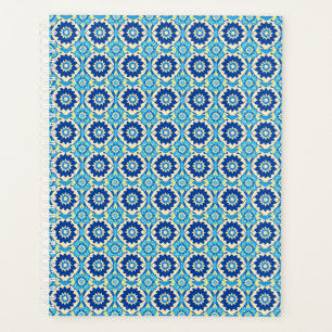 Motif floral chic boho dynamique