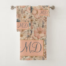 Motif floral Cottagecore Botanique délicat Jardin
