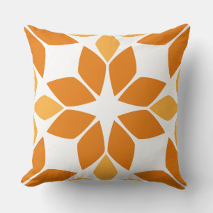 motif floral coussin