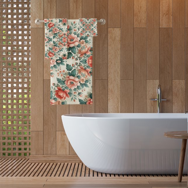 Motif floral de cottage campagnard (Créateur téléchargé)